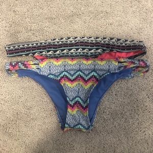 ROXY Cheeky Bikini Bottom Set